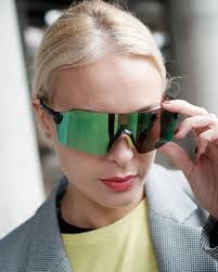 Occhiali Sportivi Occhiali Da Sole A Mascherina Donna Trail Running  Occhiali Da Sole Montagna Donna I