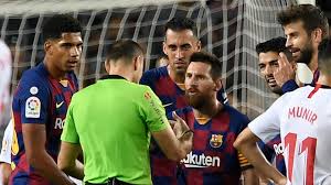 Pessi is finished & i'm no longer a barcelona fan. Lionel Messi News How Barcelona Captain Tried To Save Ousmane Dembele From Red Card By Telling Ref He Can T Speak Spanish Well Goal Com