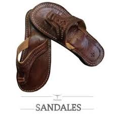 Sandales Marocaines En Cuir Faites Main Taille 38 Sandales Cuir Fait Main Cuir