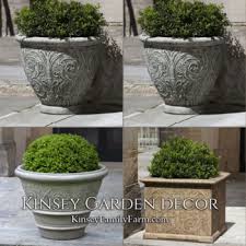 Maybe you would like to learn more about one of these? Cast Stone Concrete Planters Kinsey Garden Decor