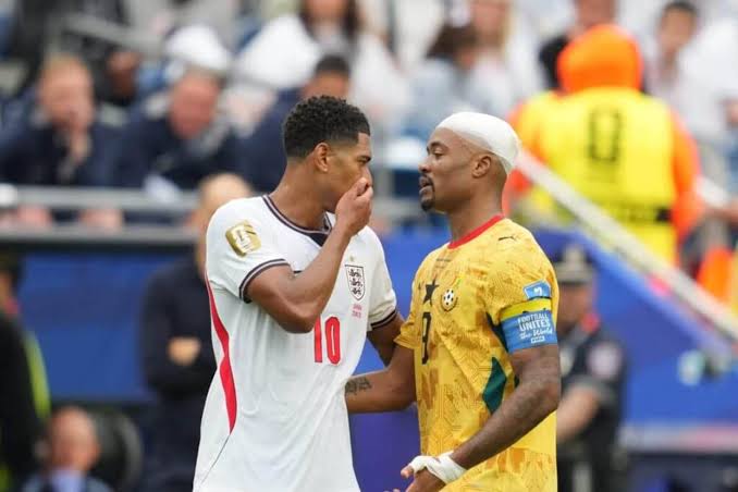 Why Jude Bellingham was not shown a red card for covering his mouth at the  World Cup - The Athletic