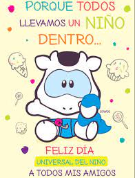Aquí tienes una segunda tanda de frases para tu bebé recién nacido. Feliz Dia Del Nino Imagenes Videos Frases Y Gifs Para Compartir