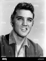 Elvis presley year Black and White Stock Photos & Images