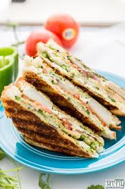 This vegetarian panini sandwich is make ahead ready! Bombay Veggie Grilled Cheese Sandwich Cook With Manali
