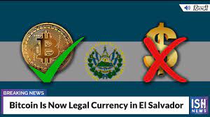 Bitcoin Is Now Legal Currency In El Salvador Youtube