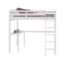 5 out of 5 stars with 1 reviews. Camaflexi Tribeca White Full Size High Loft Bed With Desk T1403df The Home Depot