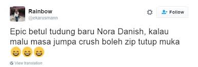 Owl by nora danish ada corak tudung yang cantik dan lembut warnanya yang sangat sesuai untuk dipakai harian oleh semua wanita. Tudung Zip Nora Danish Dilabel Mengarut Jadi Bahan Lawak Netizen Gempak