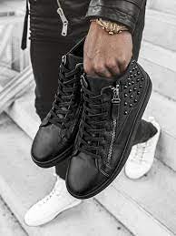 Baskets mid et baskets montantes homme. Ø§Ù„Ø³Ø§Ø­Ù„ ÙŠØ´Ø¨Ù‡ Ø§Ù„Ø­Ø±Ø¨ Ø¹Ø§Ø¯ÙŠ Basket Montante Homme Noir Consultoriaorigenydestino Com