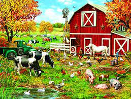 See more ideas about 300 pieces jigsaw puzzle, jigsaw puzzles, jigsaw puzzles art. Santa At The Farm 300 Piece Jigsaw Puzzle By Sunsout Puzzles Toys Games Innovatordiaries Com