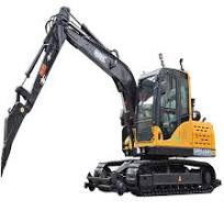 Jingli Construction Machinery Jg80 Railway Excavator Hydraulic Single  Bucket Ripper Machine