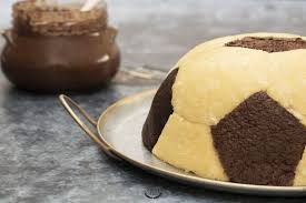 Gateau Ballon De Foot Genoise Et Mousse Au Chocolat Recette Gateau Ballon De Foot Mousse Au Chocolat Idee Gateau
