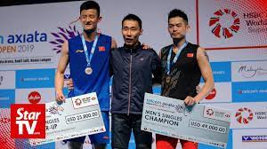 All of the malaysia open. Badminton Open Malaysia 2019