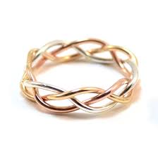 14k Tri Gold Braided Ring 6 Mm Wide Mens Ring Wedding Band Braid Jewelry Rings Mens Wedding Bands Wide Mens Ring Rings For Men