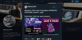 Jun 11, 2021 · kualifikasi piala dunia 2022 link streaming gratis timnas indonesia vs uea, jam 23.45, rizky ridho cs wajib matikan pemain ini dua bek tengah timnas indonesia, arif satria dan rizky ridho harus bisa mematikan penyerang uea, ali mabkhout jelang pertemuan kedua tim malam nanti. Bioskop Indonesia Vs Malaysia Cepet Cepetan Tayangkan Avengers Endgame