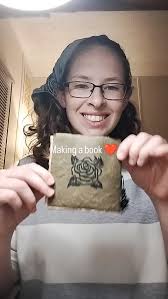 First handmade book of the year (and ever lol)! What do you guys think?,  #printmaker #prints #birmingham #handmade #linocut