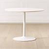 White high gloss dining tables. 3