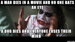 Before the film was released, it was previewed by test audiences, who disliked several participants lured in their victims using titles that included text like: Watching I Am Legend Society Is Gone And Will Smith Is Fighting Off Zombies And All I Care About Is That Damn Dog Imgur