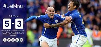 Probably the toughest test so far. Leicester City On Twitter Full Time Leicester City 5 3 Manchester United Leimnu Http T Co Am98cg1oqt
