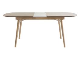 La mesa extensible logan se abre y se convierte con una mesa de 180x90cm. Mesas De Comedor Miliboo Miliboo