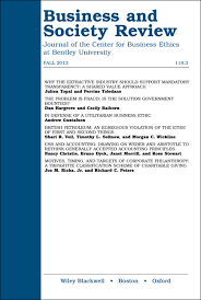 In Defense Of A Utilitarian Business Ethic Gustafson 2013 Business And Society Review Wiley Online Library