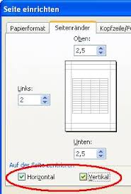 Die effektive lösungen in diesem artikel gelten auch für die wiederherstellung einer excel datei. Excel Tabellen Auf Dem Blatt Zentrieren Und Ausdrucken Computerwissen De
