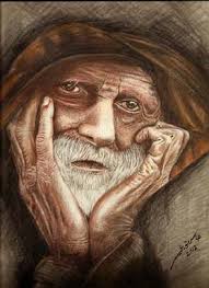 عباس ثويني رسم فحم ملون portrait tattoo portrait anime