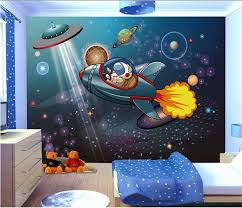 Astronaut with rocket and alien in the open space cute design for kids fabric and wrapping paper. Space Wallpaper For Kids Room 800x688 Wallpaper Teahub Io