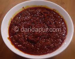 Tumiskan bahan kisar sehingga wangi. Resepi Sambal Nasi Lemak Manis