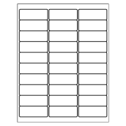 Blank printable labels for laser and inkjet printers. Template For Avery 6460 Id Labels 1 X 2 5 8 Avery Com