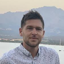 Blick vom Restaurant Richtung Hafen von Ile Rousse