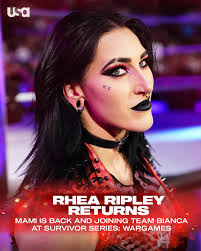 Rhea Ripley is back and is wasting no time! #wwe #WWERaw