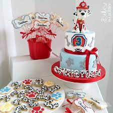 Bella S Bakery On Instagram Buon Compleanno Christian Torta Paw Patrol E Biscotti Decorati By Be Paw Patrol Birthday Cake Paw Patrol Cake Paw Patrol Cookies