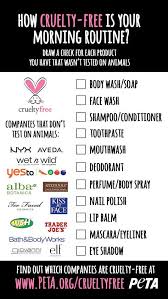 How Cruelty Free Is Your Morning Beauty Routine Peta Cruelty Free Cosmetics Morning Beauty Routine Dry Skin Routine