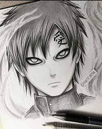 Pin By Lver On Naruto Naruto Sketch Gaara Naruto Drawings