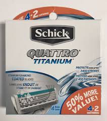 Schick quattro titanium razor blade refills for men value pack, 6 count. Schick Quattro Titanium Freestyle Electric Trimmer Razor 1 Blades 1 Battery 14 98 Picclick