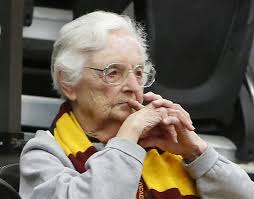 Sister Jean becomes national ambassador for Loyola, God
