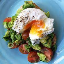 Eat Fast And Live Longer A 5 2 Fast Diet Recipe Idea Under 400 Calories Brunch Bruschetta With Soft Poached Egg Fast Food Diet Healthy Recipes 5 2 Fast Diet