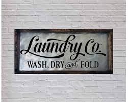 Rustic laundry room ideas is a part of 27 incredible laundry room decoration with an attractive design pictures gallery. Laundry Room Farmhouse Signs Ecsac