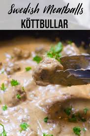 Swedish Meatballs Kottbullar Recipe Food Meatballs Recipes