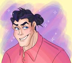 Contemporary Gaston by Heyhopperart