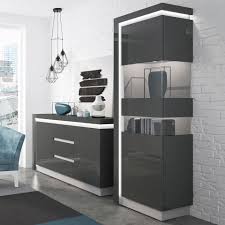 This makes it resistant to warping, scratch and high temperature. Grey High Gloss 1 Drawers Tv Cabinet Homegenies