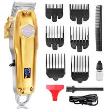 We did not find results for: Ezigo Professional Hair Clippers Rechargeable Cordless Barber Hair Clippers Hair Cutting Grooming Kit With Precision Carbon Steel Blade Fresh Fade Haircuts 6 Combs Clippers Gold Buy Online In El Salvador At Desertcart 207495346