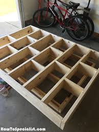 Diy Full Size Floating Bed Howtospecialist How To Build Step By Step Diy Plans Floating Bed Frame Full Bed Frame Diy Floating Bed