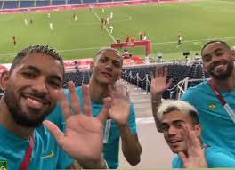 El conjunto dirigido por marcelo méndez, que viene de conseguir una emotiva. Jogadores Da Selecao Provocam Argentina Apos Eliminacao Nos Jogos Olimpicos Tchau Hermanitos Lance