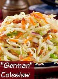 German Coleslaw German Cuisine Coleslaw Recipe German Salads