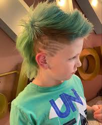 Boys cut and color