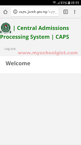 Jamb caps portal can tell you invalid email or password… when you visit jamb.gov.ng/efacility, you will see a box to enter your email and password and then login. Jamb Caps Login 2020 How To Check And Accept Admission