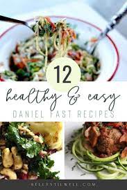 Healthy Daniel Fast Meals Daniel Fast Recipes Recipes Daniel Fast