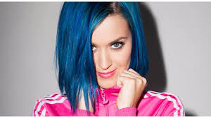 What do you guys think about katy's outfit for the mtv movie awards???? Katy Perry Wallpapers Hair Color Blue Blue Hair Short Blue Hair