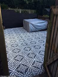 Check spelling or type a new query. Diy Enthusiast Reveals How She Covered The Cracks In Her Patio For Only 100 Daily Mail Online